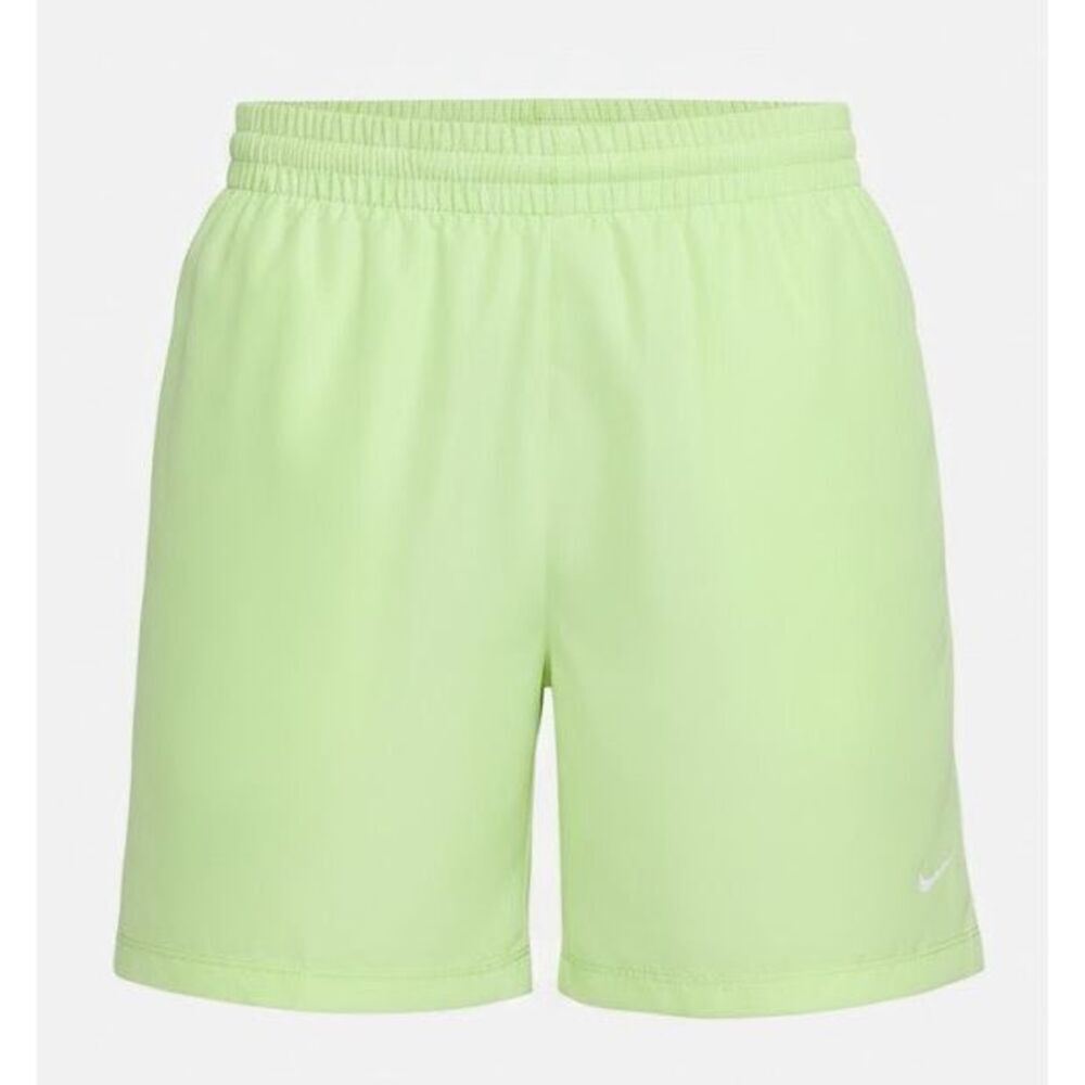 #611.  Nike BOYS YOUTH Yellow Dri-FIT 6” Spring Woven Training Shorts NWT